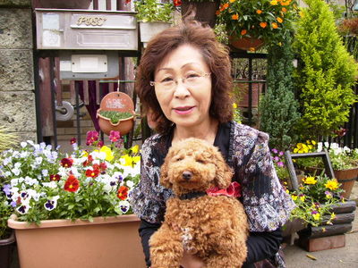 小菅さんと愛犬ゴン太