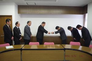 平成27年2月27日（金曜日）東京電力株式会社から回答書が提出されました。
