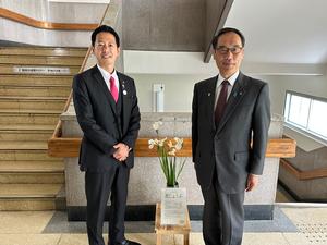 県知事訪問