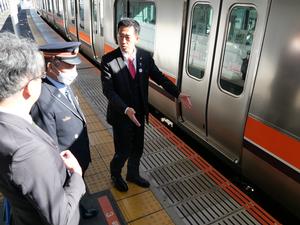 吉川駅視察