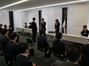 辞令交付式