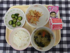 7月8日小学校給食写真
