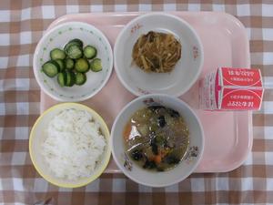 7月8日中学校給食写真