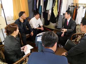 両社長から説明を聞く市長