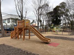 すべり台の様子