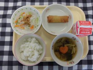 9月2日小学校の献立