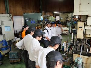 工場見学の様子
