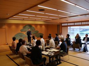 福寿家での懇親会の様子