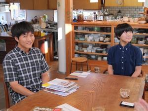 やまざき家さんの息子さんと娘さん