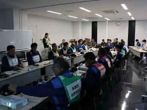 訓練会場全体の様子