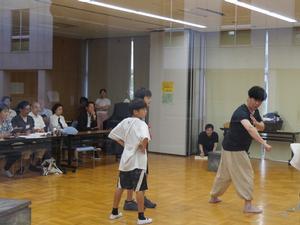 稽古の様子