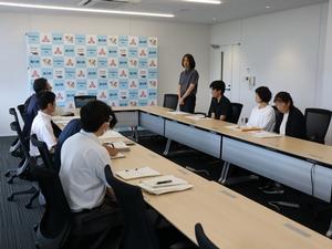 冒頭挨拶をされる大槻会長