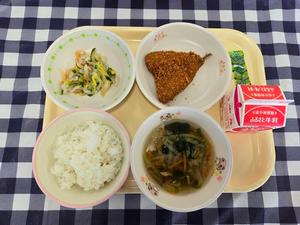 10月11日小学校の献立