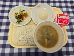 10月10日小学校の献立