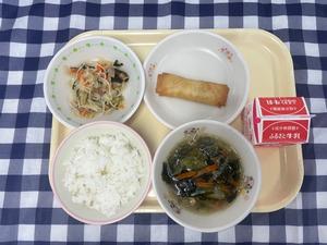 10月17日小学校の献立