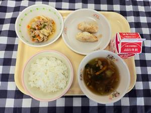 10月2日小学校の献立
