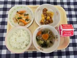 10月7日小学校の献立