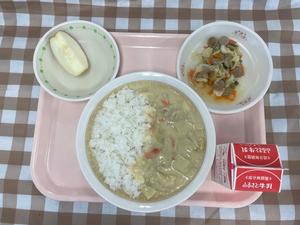 10月9日中学校の献立