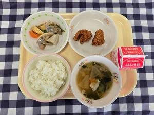 11月1日小学校の献立