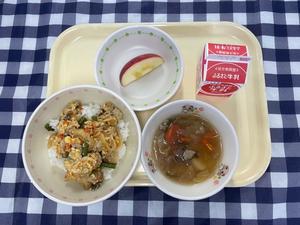 11月18日小学校の献立