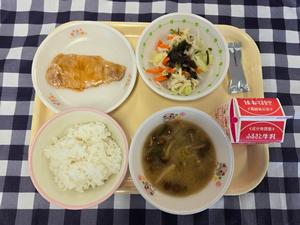11月22日小学校の献立
