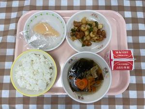 11月6日中学校の献立