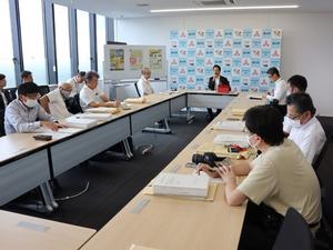 記者会見会場全体の様子