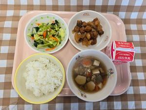 12月16日中学校の献立