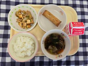 12月4日小学校の献立