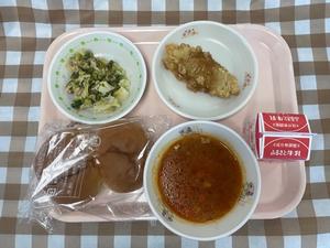 12月6日中学校の献立