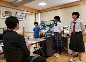 みどりの学園に視察に行った際の写真