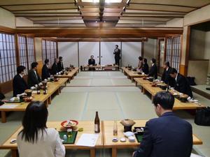 レセプション会場全体の様子
