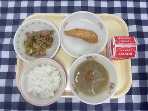 3月13日小学校の献立