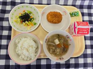 3月6日小学校の献立