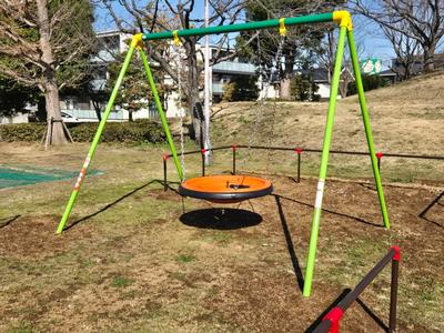 木売公園の新しい遊具