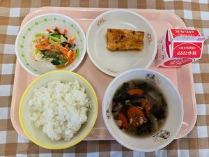 4月16日中学校の献立