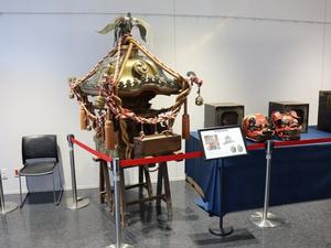 展示された神輿