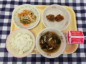 6月13日小学校の献立