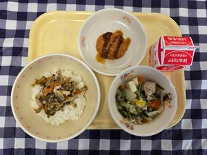 6月16日小学校の献立