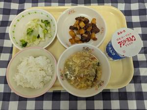 6月6日小学校の献立