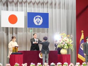 卒業証書授与の様子