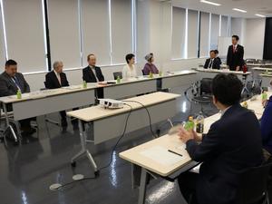 冒頭挨拶をする市長