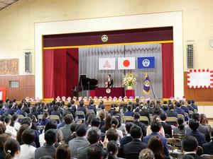 市内小学校卒業式