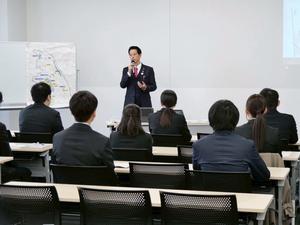 市長講話の様子