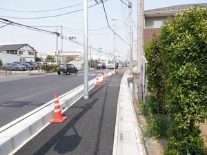 整備された歩道の写真