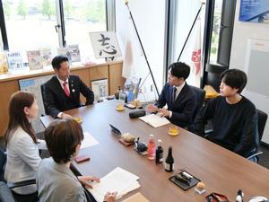 面会の様子全体