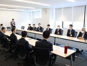 包括協定スタート式会場全体の様子