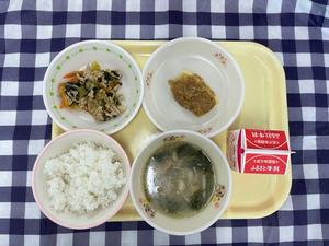 9月17日小学校の献立