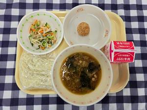 9月25日小学校の献立