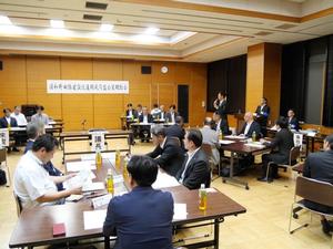 浦和野田線建設促進期成同盟会総会の様子